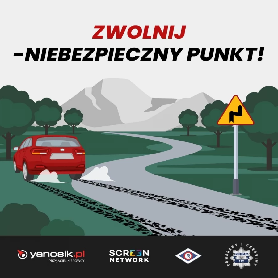 Ruszyła policyjna akcja "Zwolnij - niebezpieczny punkt"
