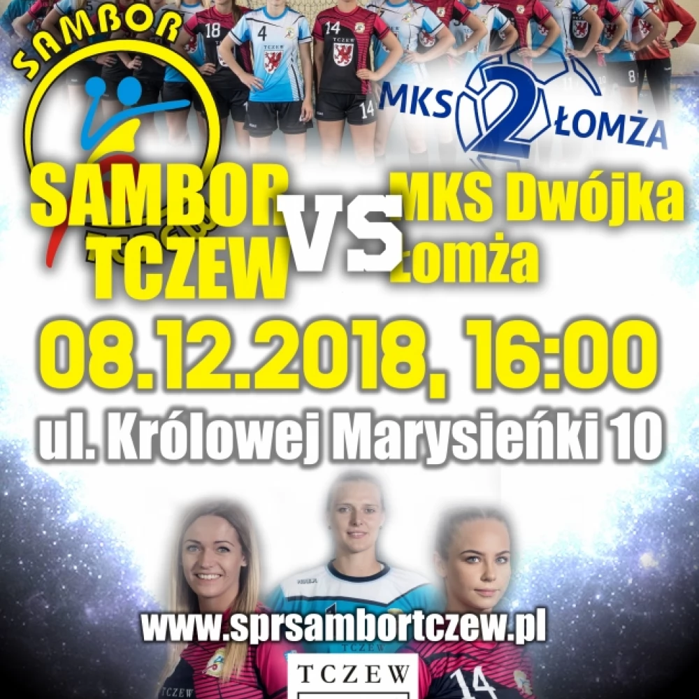 Samborzanki przed meczem z Łomżą