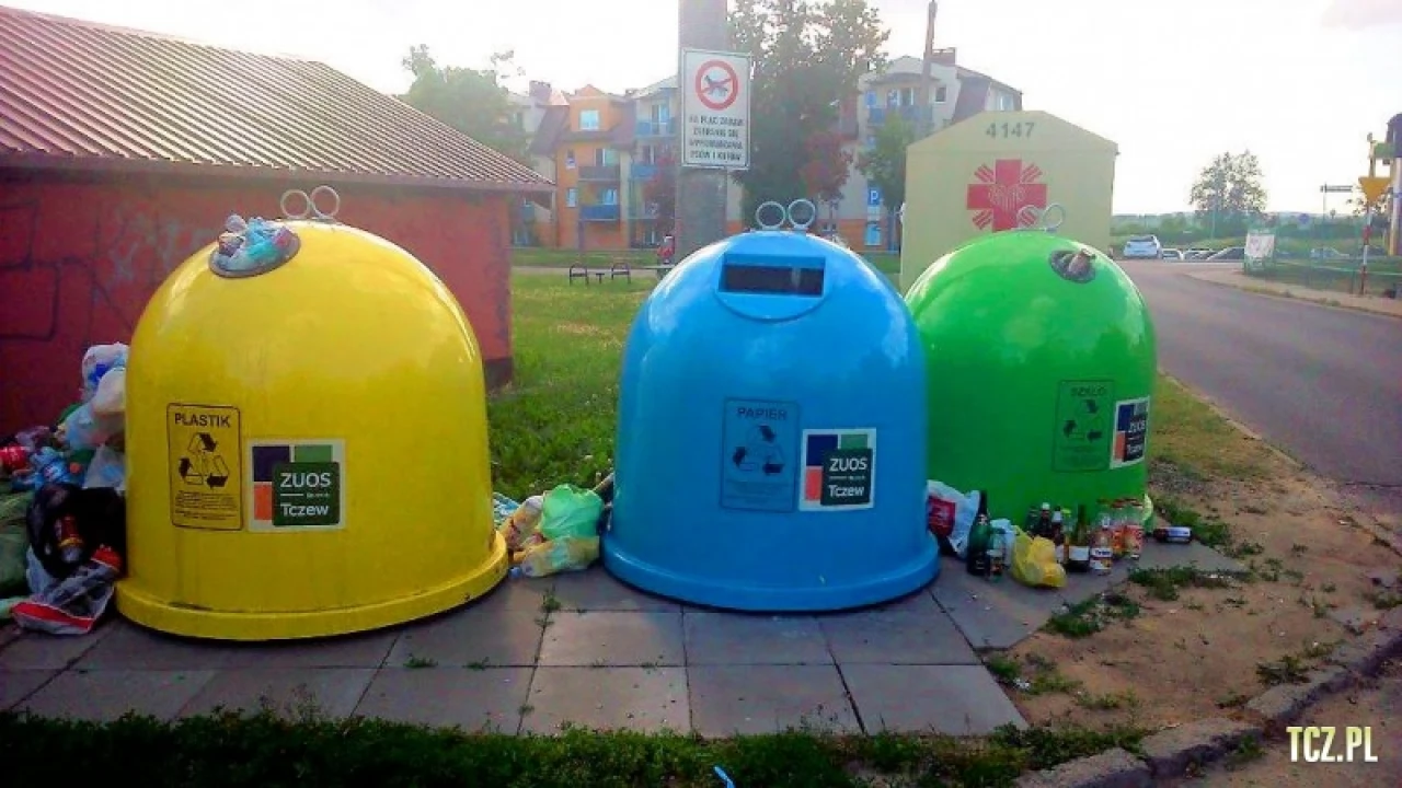 Segregacja śmieci na Suchostrzygach