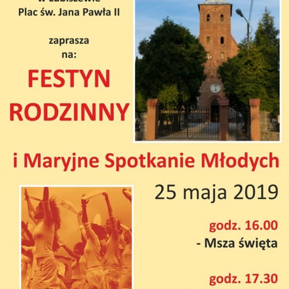 Siewcy Lednicy w Lubiszewie - Festyn i Maryjne Spotkanie Młodych