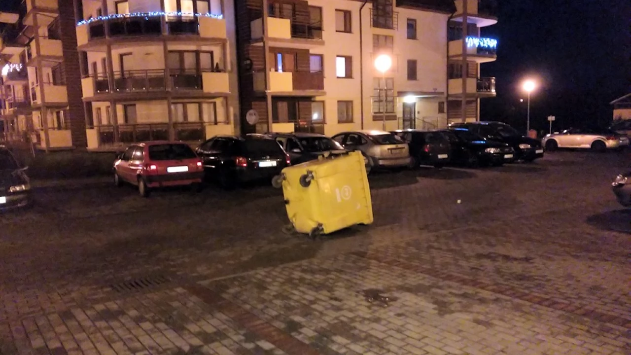 Silny wiatr na Pomorzu