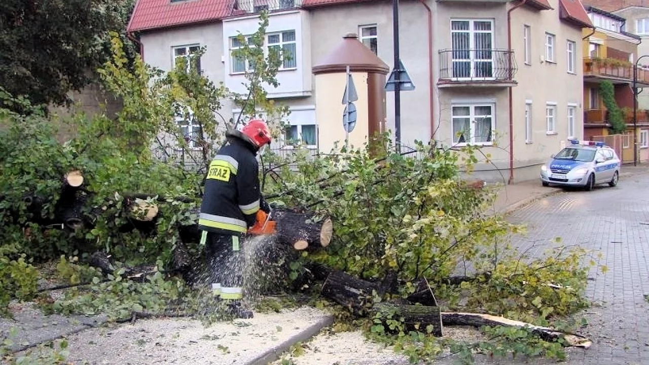 Silny wiatr nadciąga na Pomorze