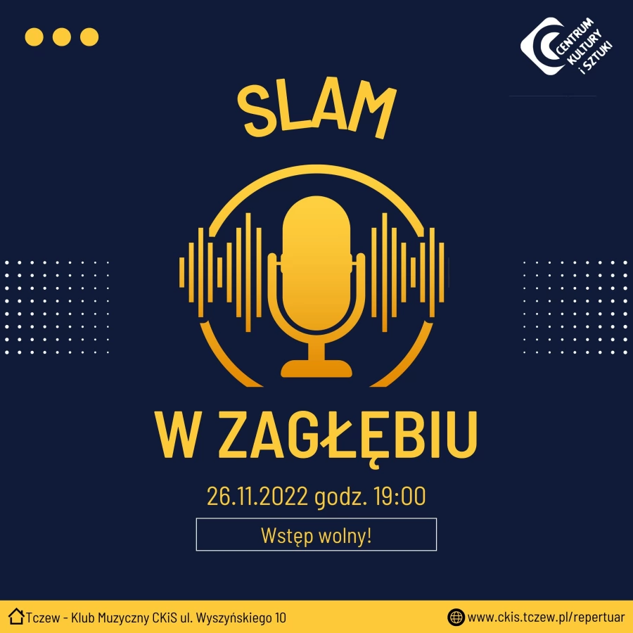 Slam poetycki w Zagłębiu