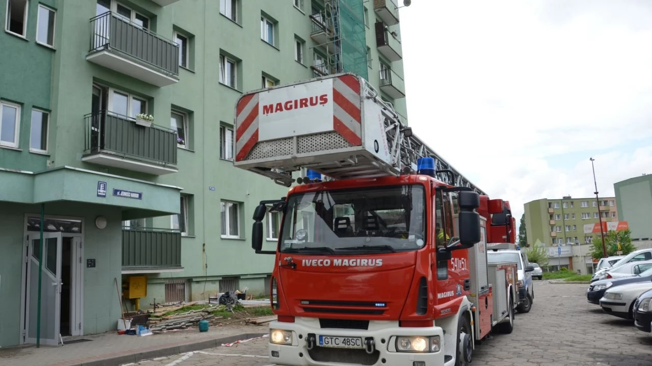 Służby sprawdzały, czy w wieżowcu ulatnia się gaz
