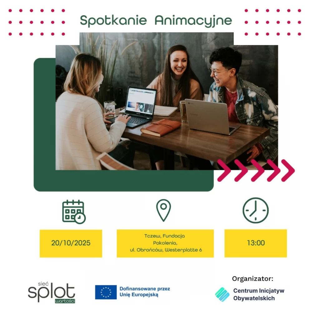 Spotkanie animacyjne projektu "Splot Wartości" w Tczewie