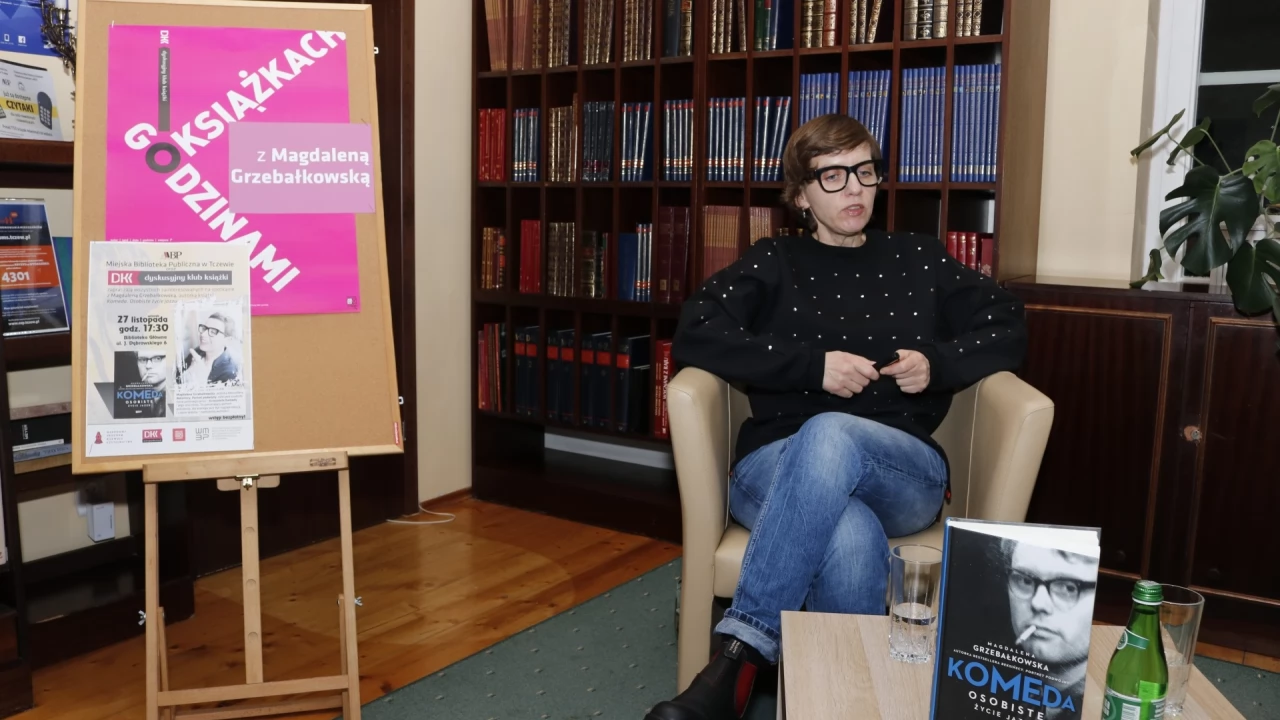 Spotkanie autorskie z Magdaleną Grzebałkowską