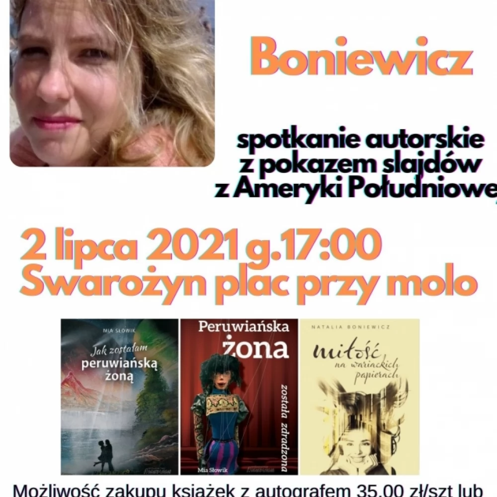Spotkanie autorskie z Natalią Boniewicz