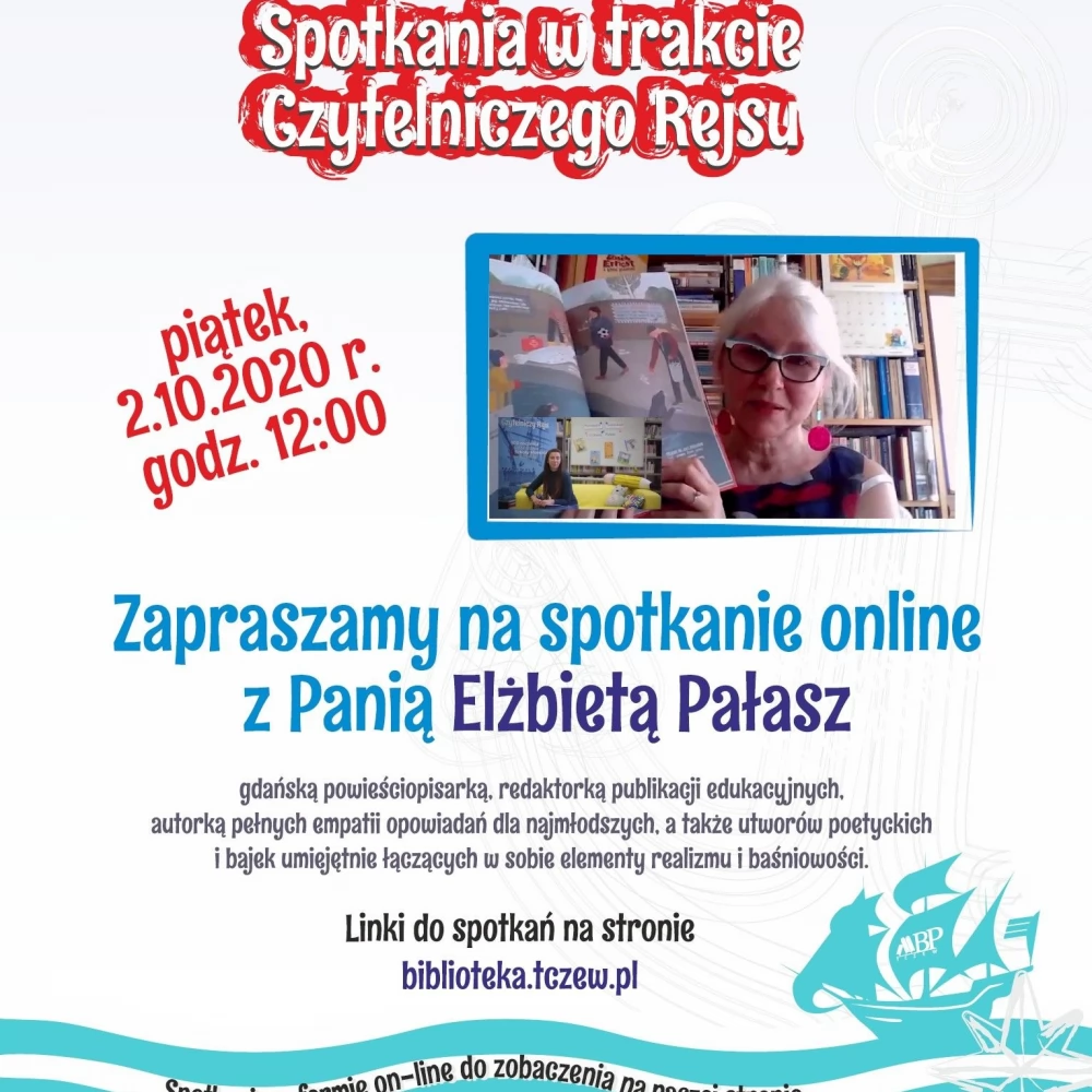 Spotkanie online z Elżbietą Pałasz