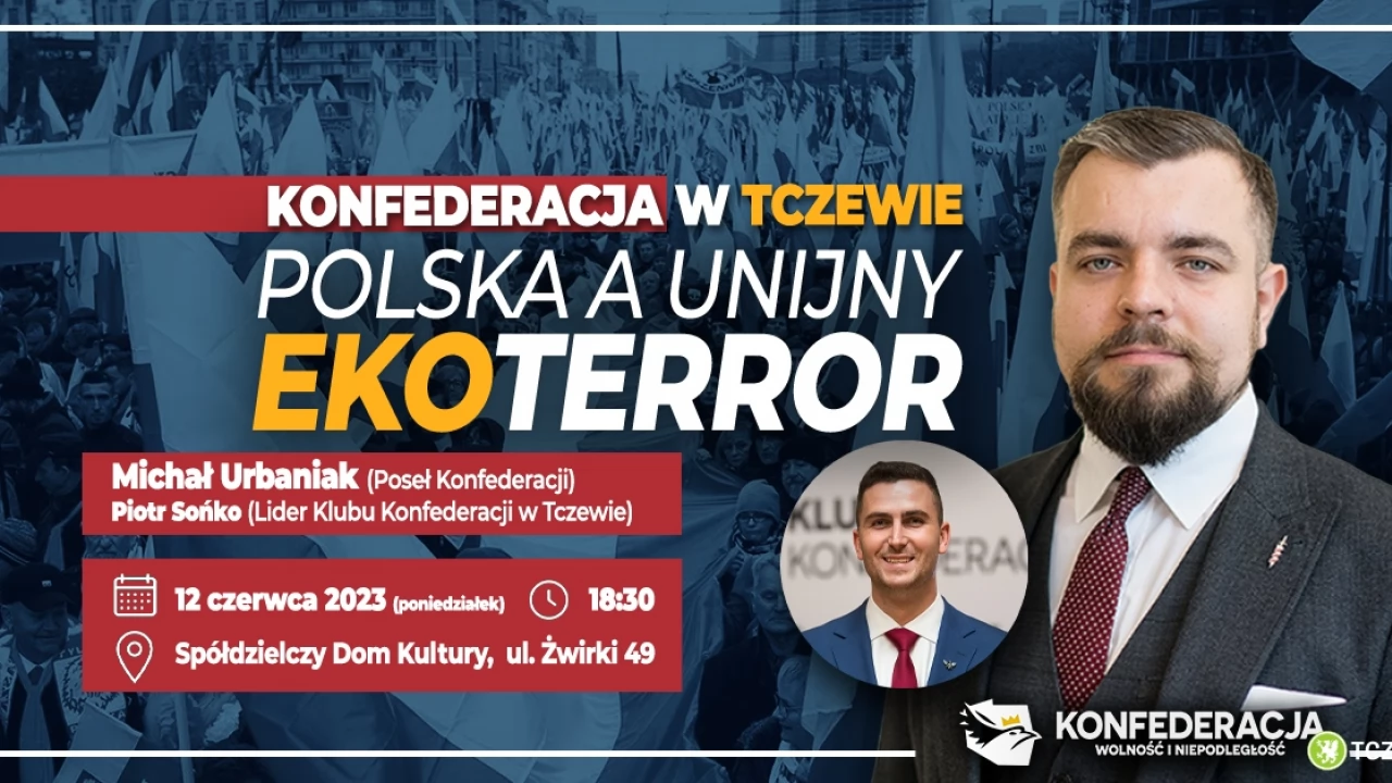 Spotkanie otwarte z Konfederacją w Tczewie
