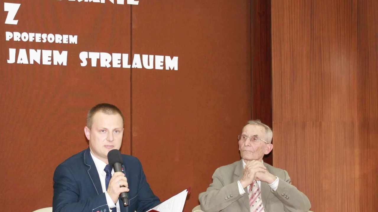 Spotkanie z Janem Strelauem w Miejskiej Bibliotece Publicznej