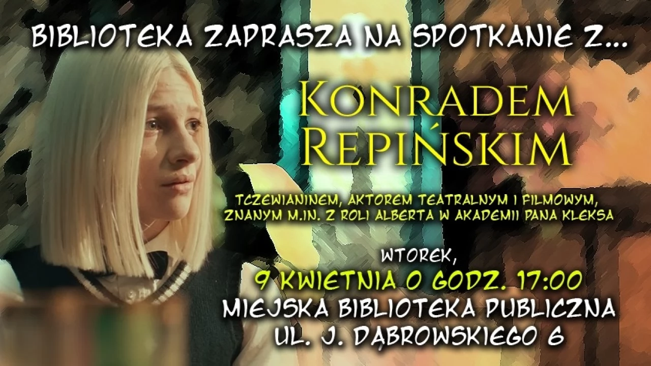 Spotkanie z Konradem Repińskim
