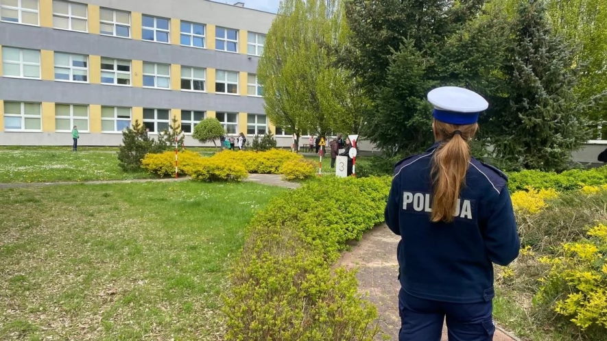Sprawdzali wiedzę ze znajomości zasad ruchu drogowego