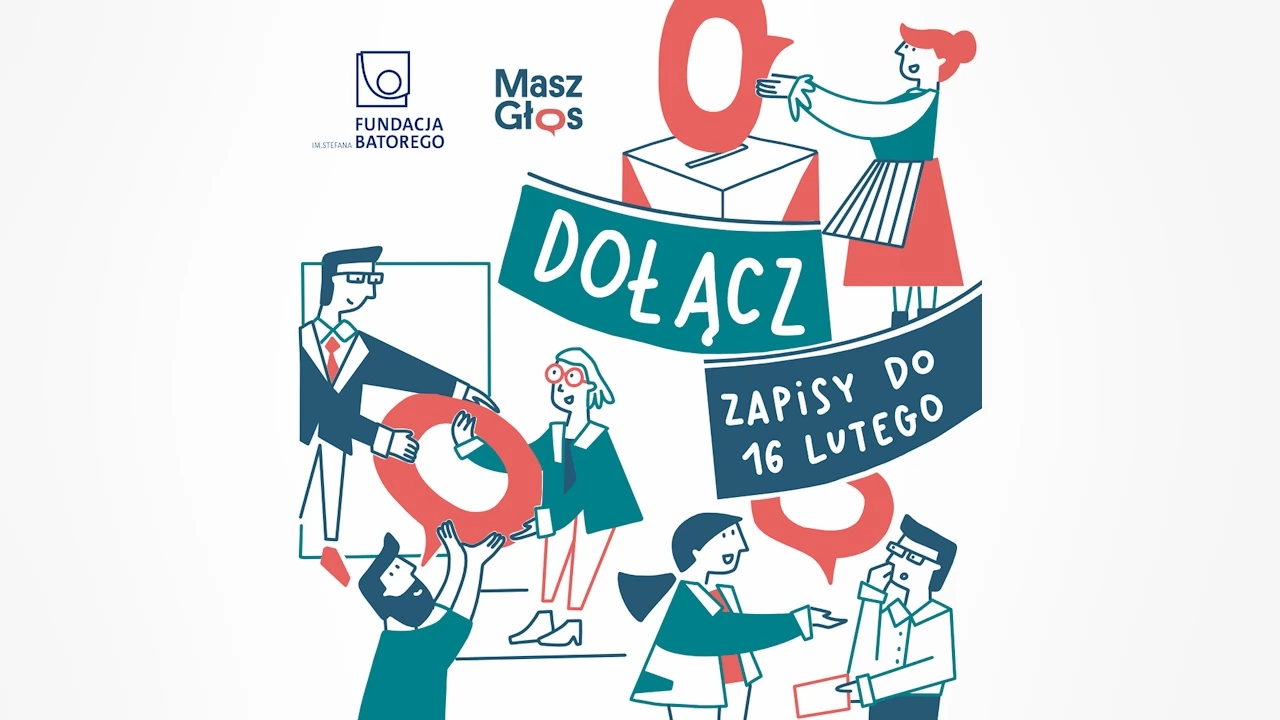 Sprawy lokalne w rękach mieszkańców - ruszyły zapisy do akcji Masz Głos