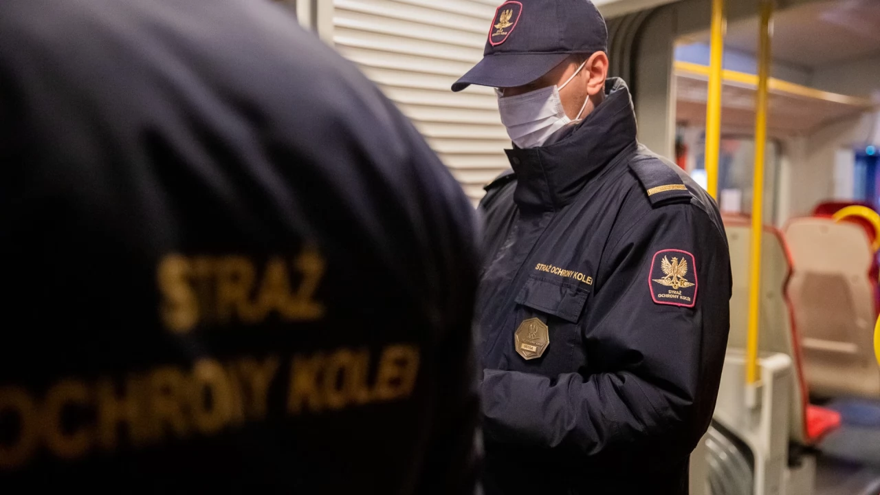 Straż Ochrony Kolei na pierwszej linii frontu walki z koronawirusem