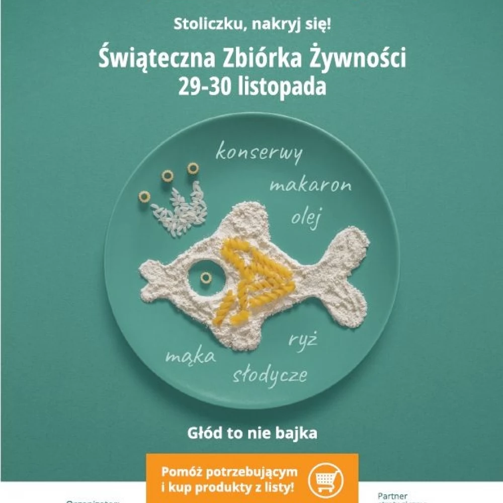 Świąteczna Zbiórka Żywności już w ten weekend w 71 sklepach!