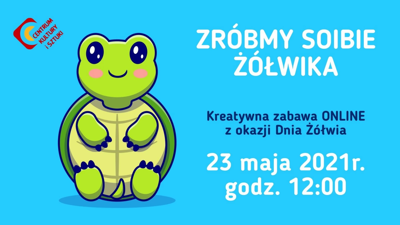 Światowy Dzień Żółwia. CKiS zaprasza do zabawy