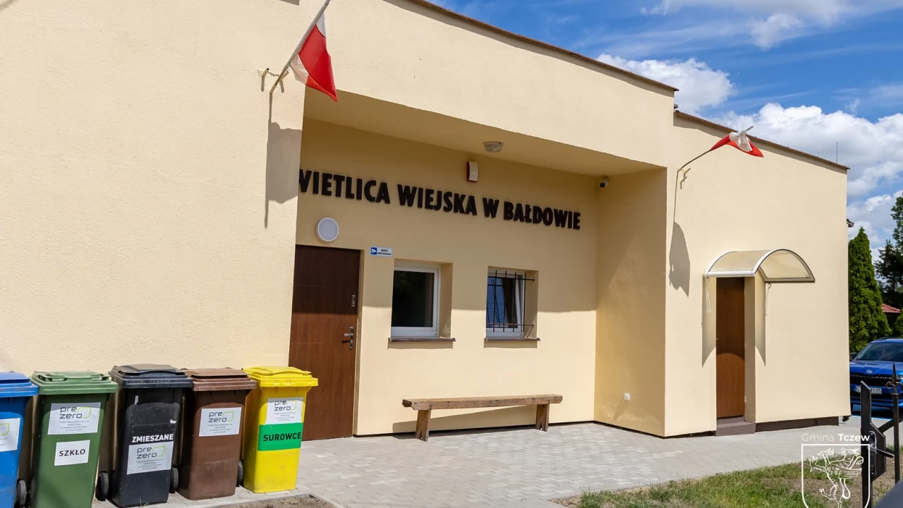 Świetlica w Bałdowie po przebudowie