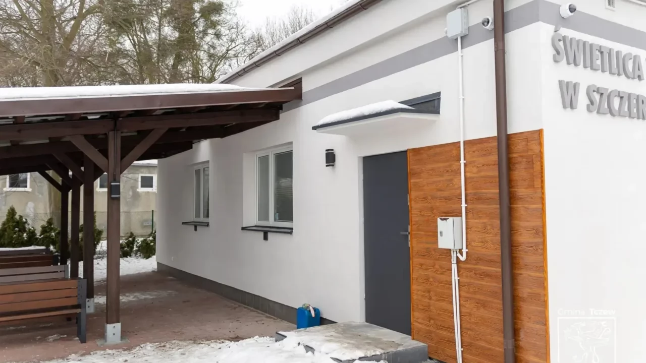 Świetlica w Szczerbięcinie po liftingu