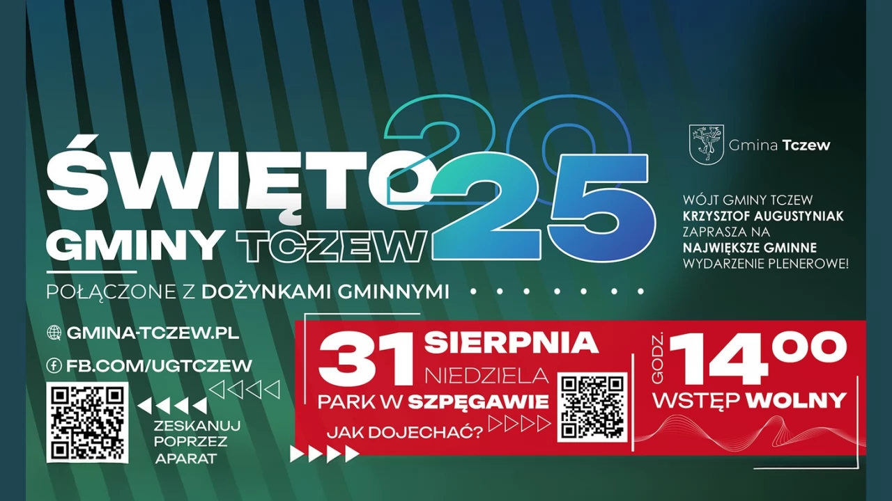 Święto gminy Tczew już 31. sierpnia. Co przygotowano?