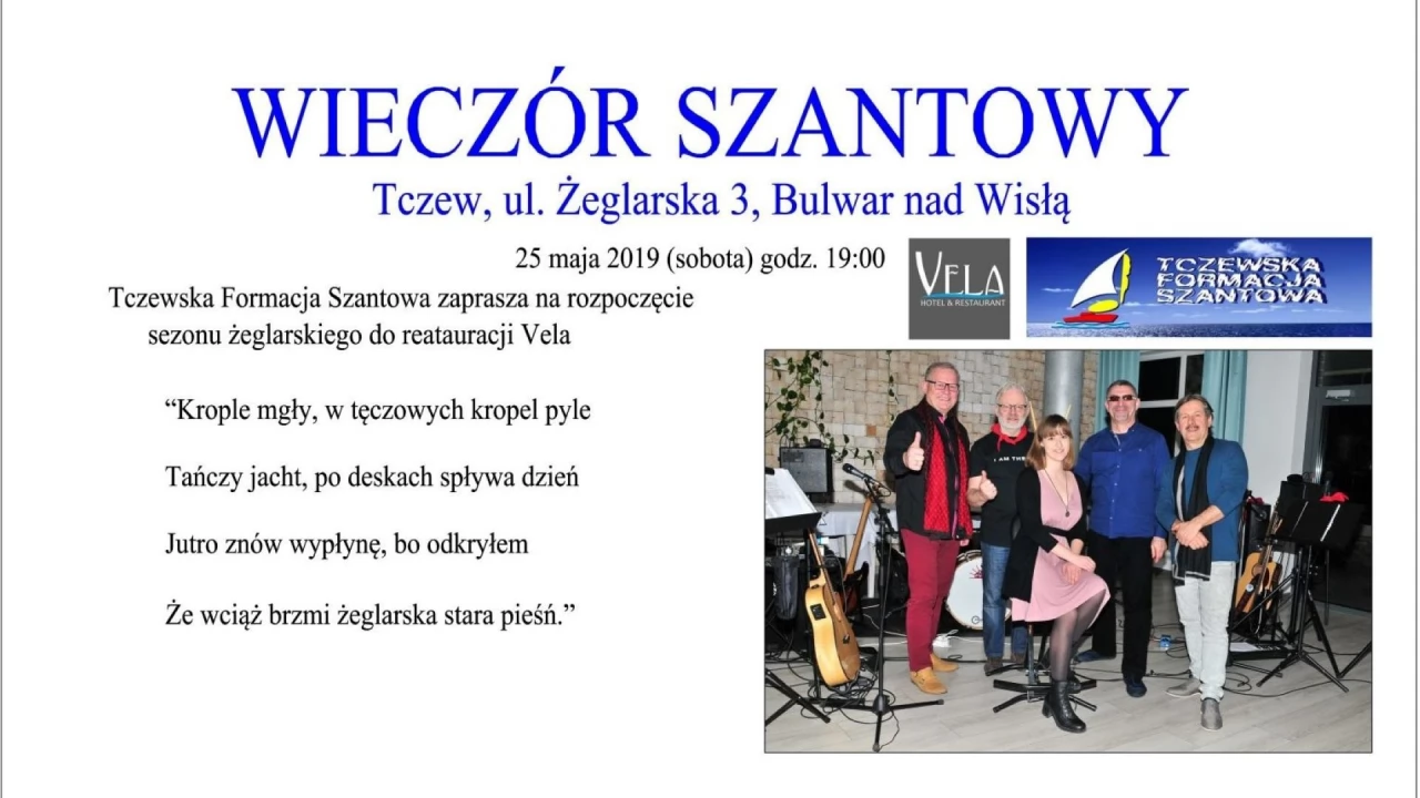 Szantowe rozpoczęcie sezonu żeglarskiego