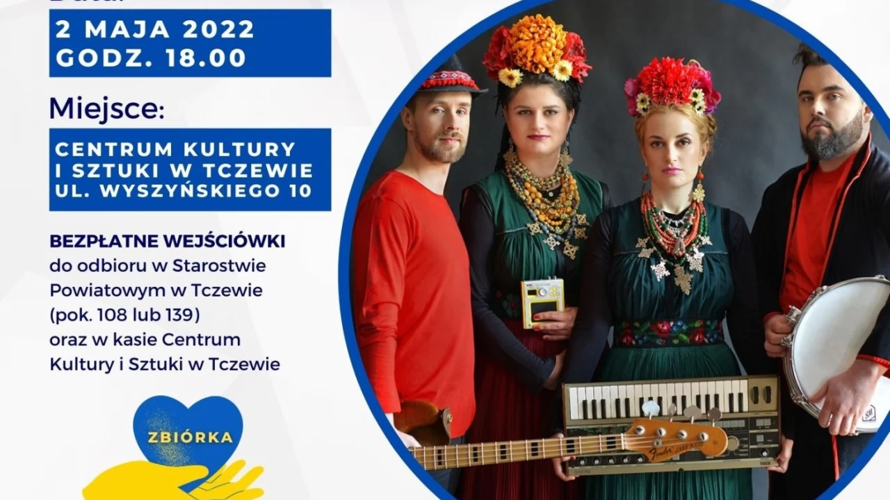 Szczytny cel i wyjątkowy wieczór! Starosta Tczewski zaprasza na koncert zespołu DAGADANA