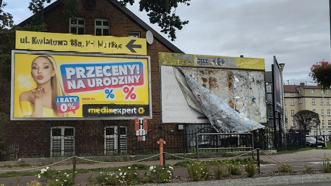 Szkaradne reklamy kłują w oczy