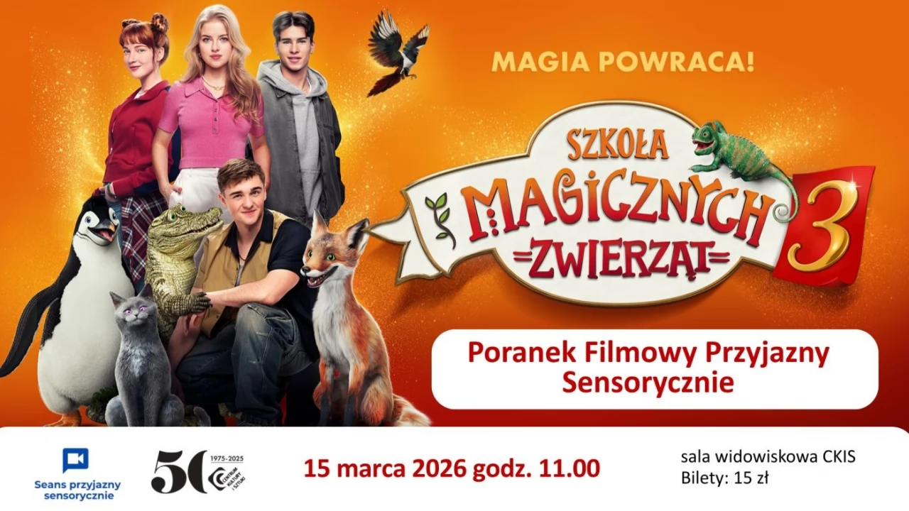 Szkoła magicznych zwierząt 3 - Poranek Filmowy Przyjazny Sensorycznie