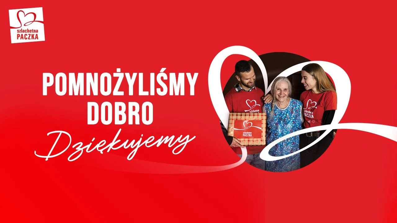 Szlachetna Paczka: "Pomnożyliśmy dobro. Dziękujemy"