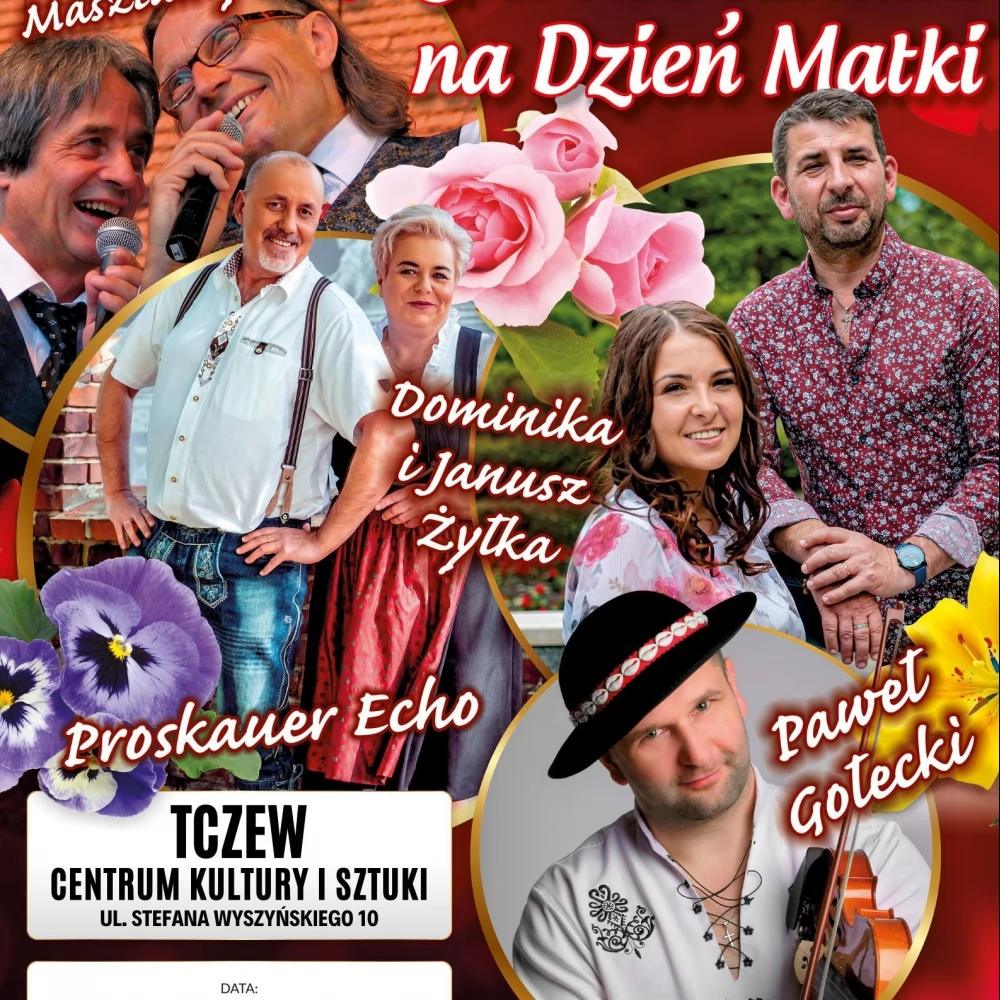Szlagierowe kwiatki na Dzień Matki - koncert
