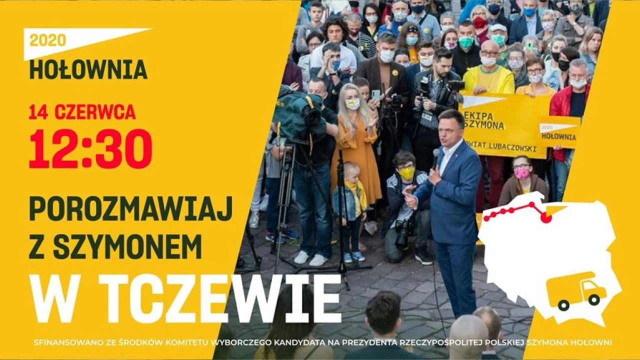 Szymon Hołownia w Tczewie