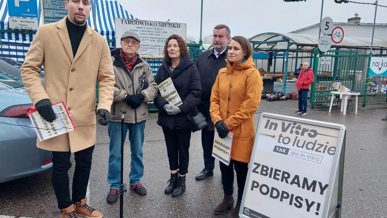"Tak dla In Vitro". Zbiórka podpisów w Tczewie
