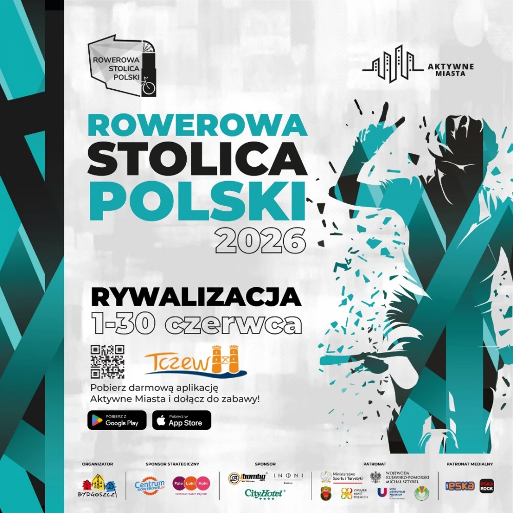 Tczew walczy o tytuł Rowerowej Stolicy Polski