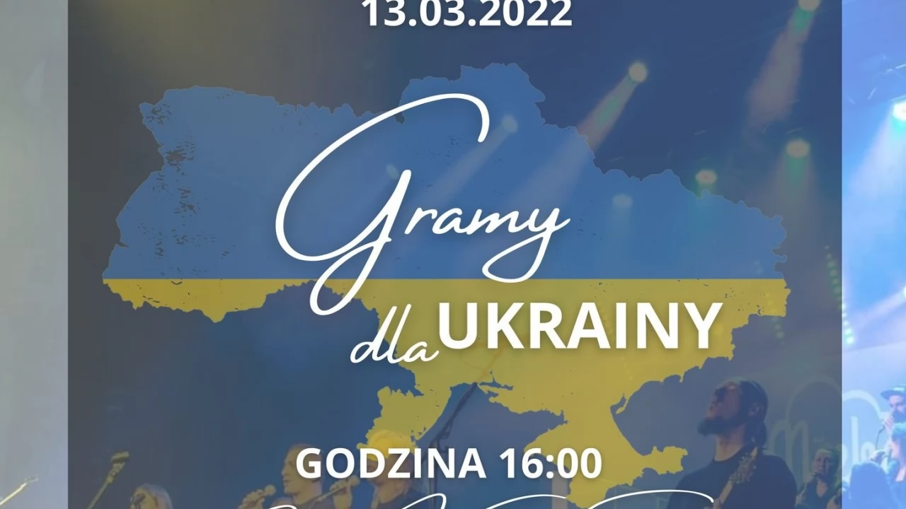Tczewscy muzycy zagrają dla Ukrainy