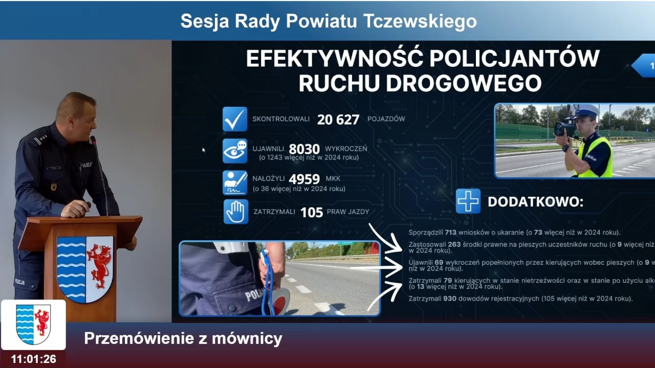 Tczewscy policjanci co roku zabezpieczają ok. 8 kg narko*yków i ponad 90 automatów do gier