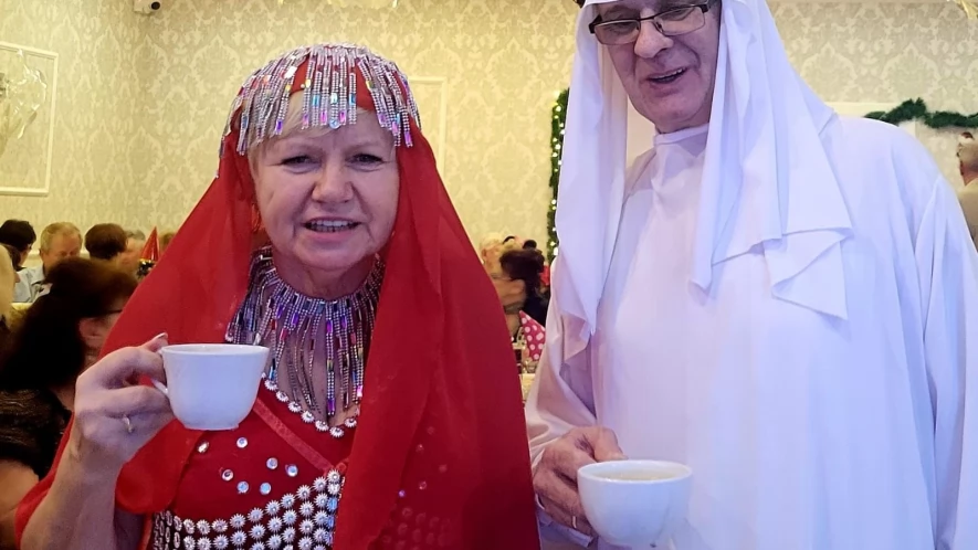 Tczewscy seniorzy z przytupem witali 2025 rok