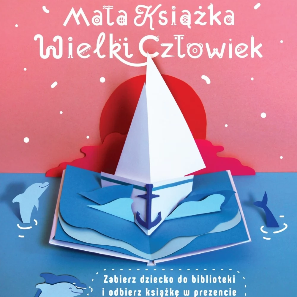 Tczewska biblioteka zaprasza przedszkolaki do udziału w  projekcie "Mała Książka - Wielki Człowiek"