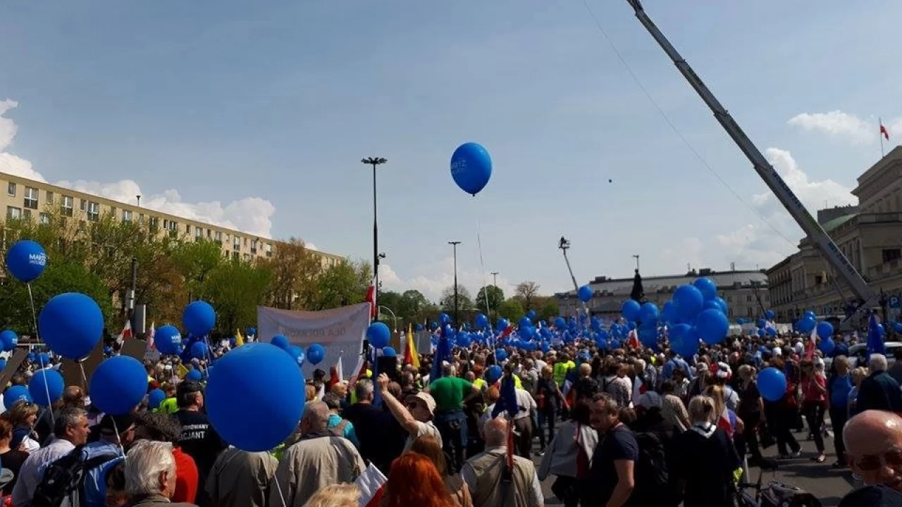 Tczewska reprezentacja na "Marszu Wolności"