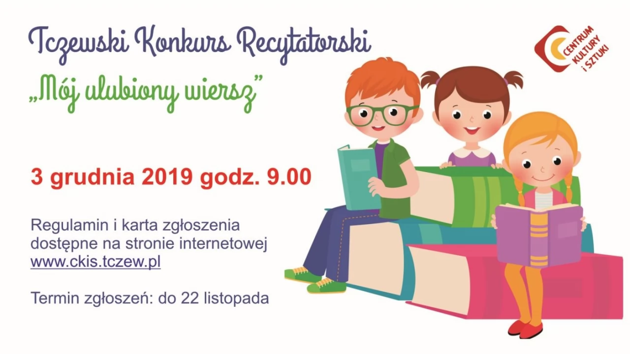 Tczewski Konkurs Recytatorski "Mój ulubiony wiersz"