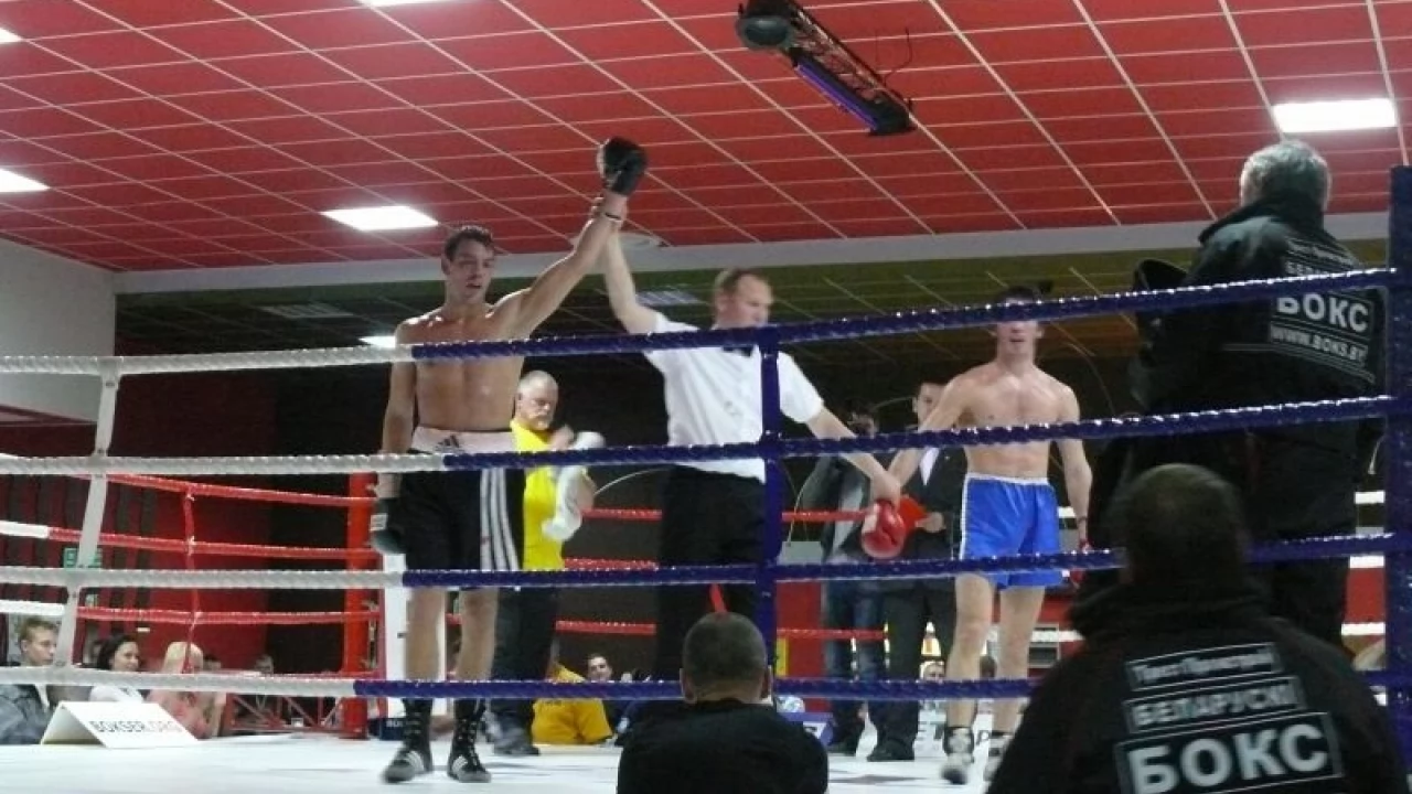 Tczewskie boxing show - Patryk Litkiewicz zwycięski