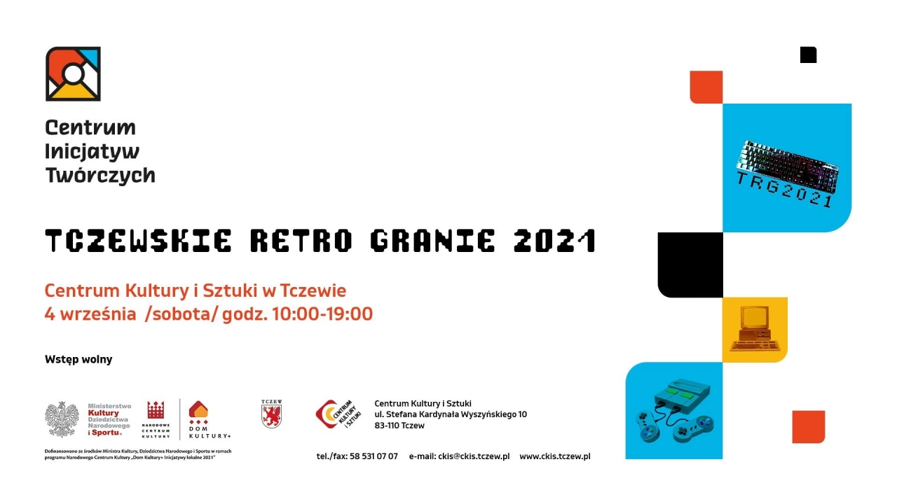 Tczewskie Retro Granie 2021 w ramach Centrum Inicjatyw Twórczych