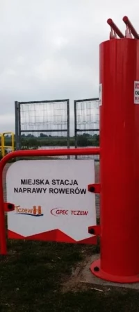 Miejska stacja naprawy rowerów