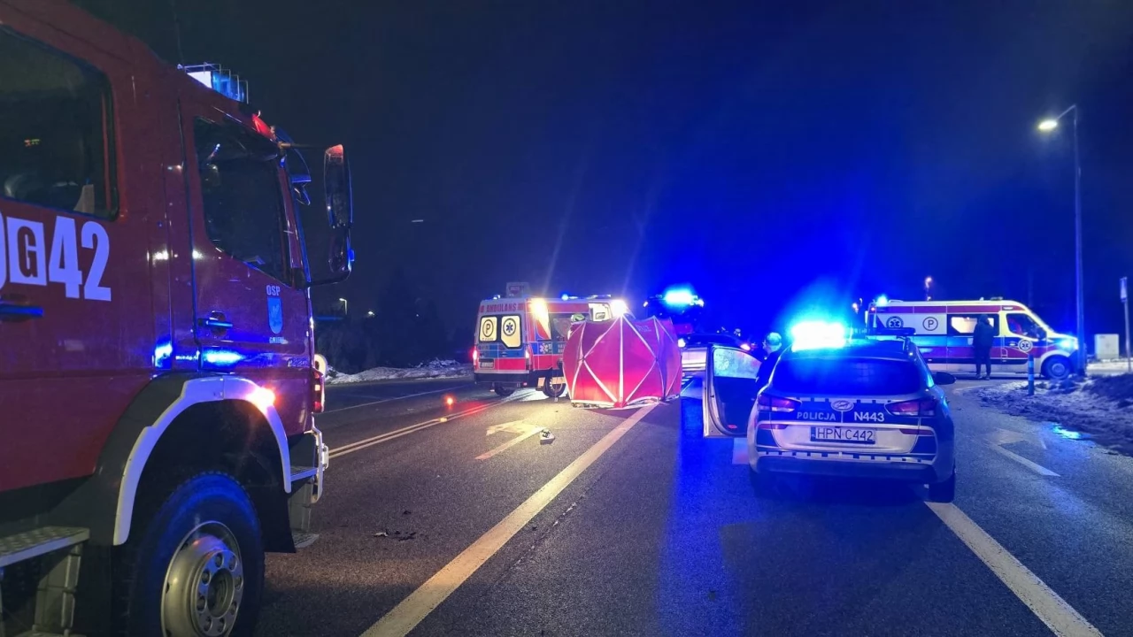 Tragedia na "91". Nie żyje mężczyzna