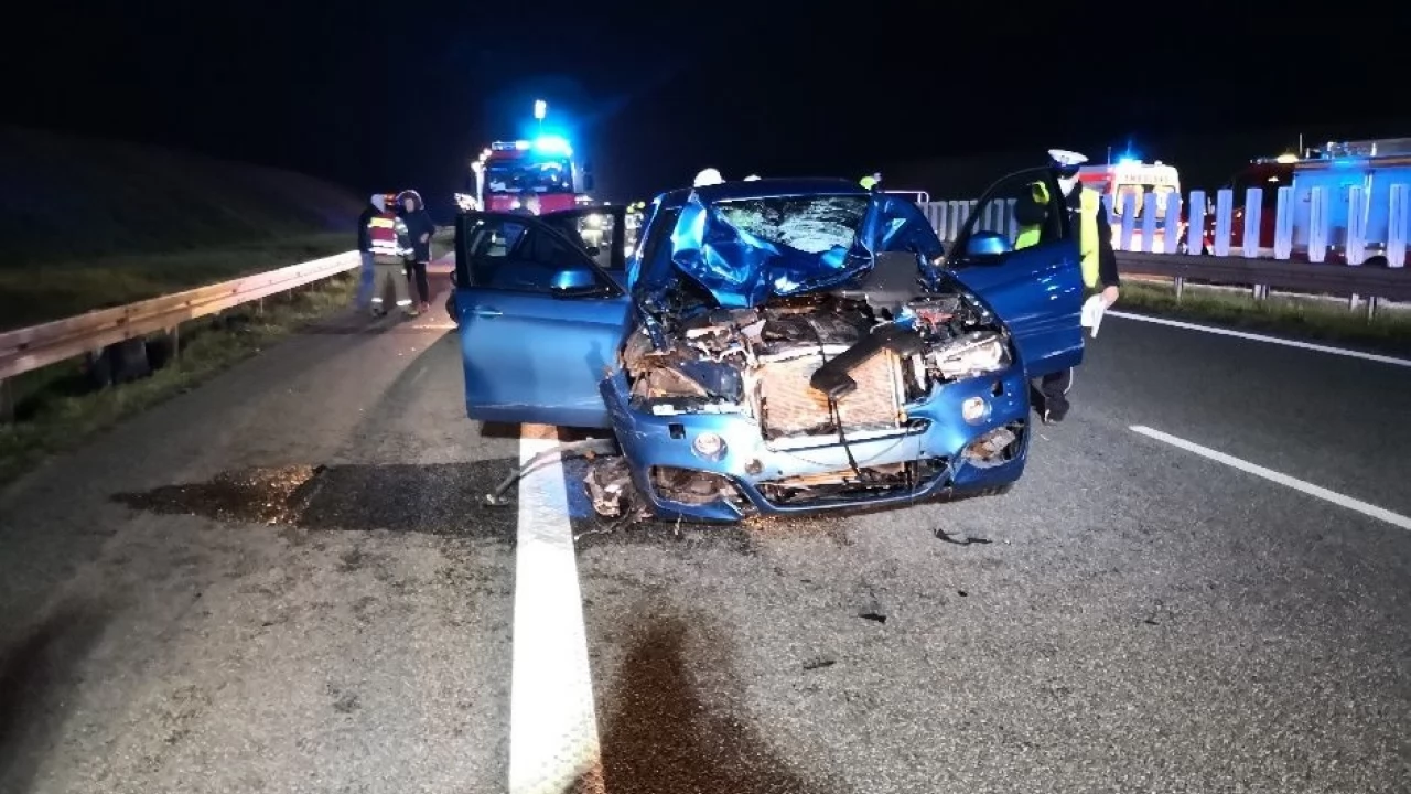 Tragedia na A1. Nie żyją dwie osoby, autostrada zablokowana