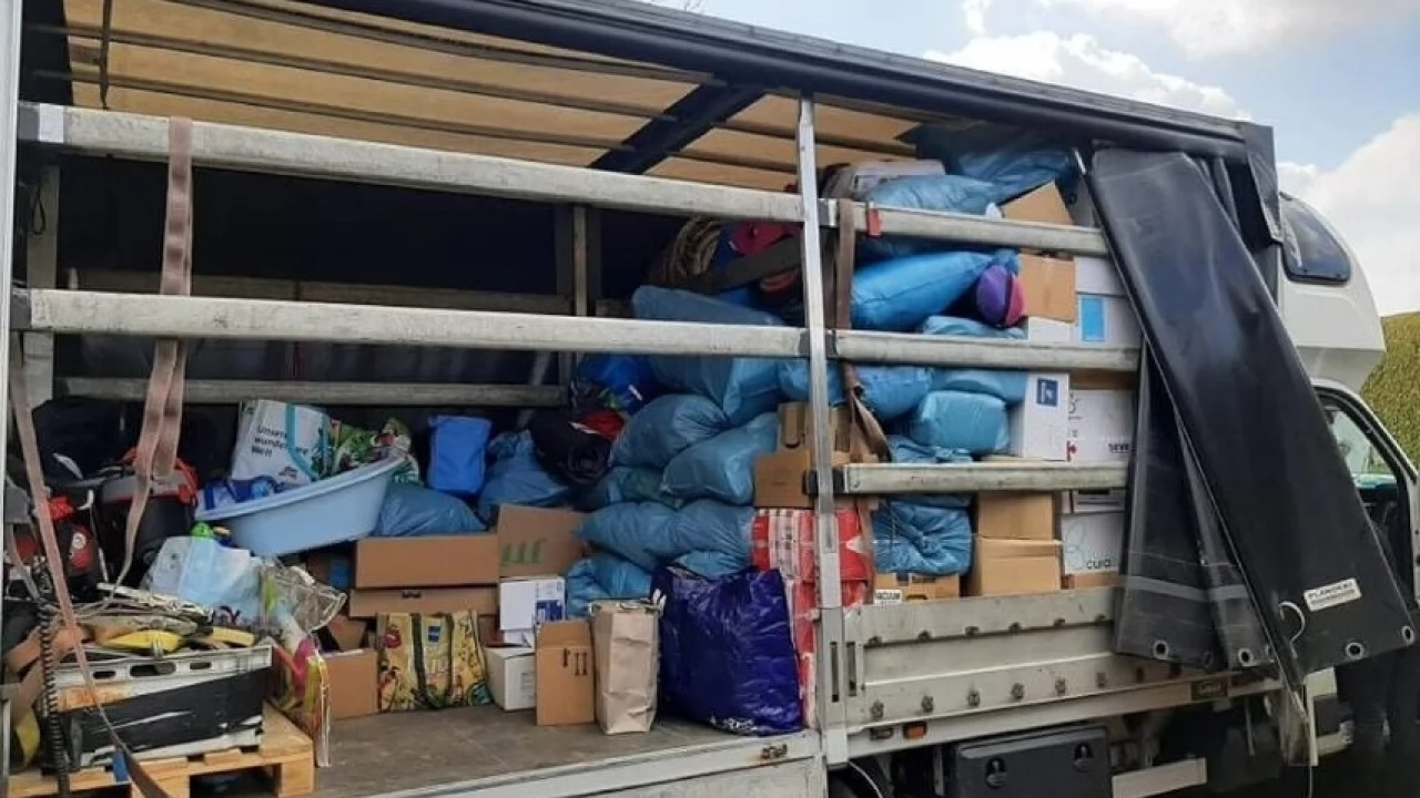 Transport z pomocą humanitarną dla osób potrzebujących dotarł do Morzeszczyna