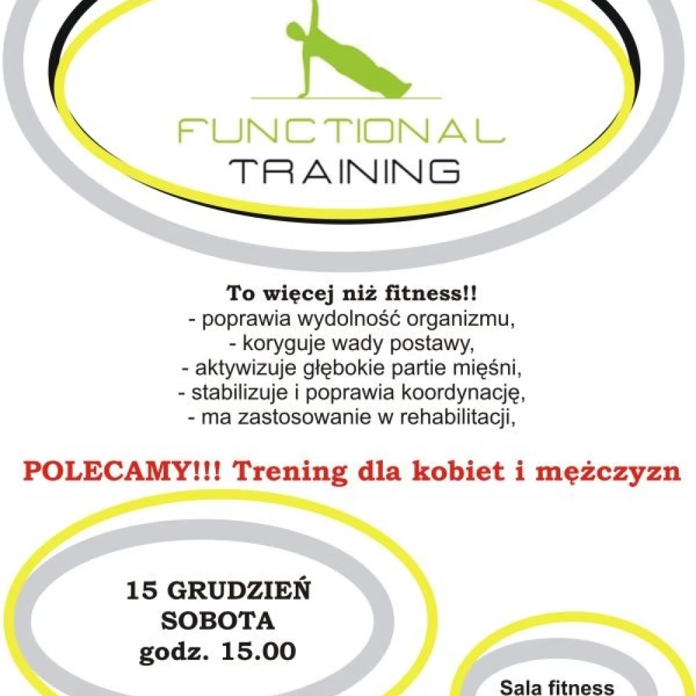 Trening funkcjonalny więcej niż fitness