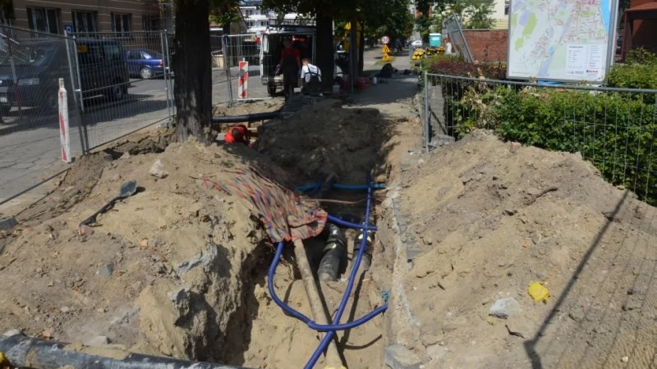 Trwa rozbudowa sieci ciepłowniczej