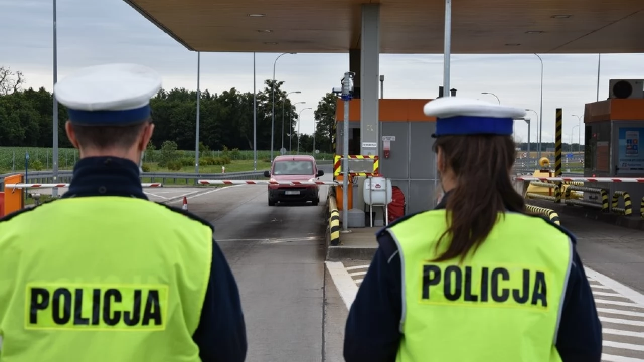 Trwają policyjne działania na A1