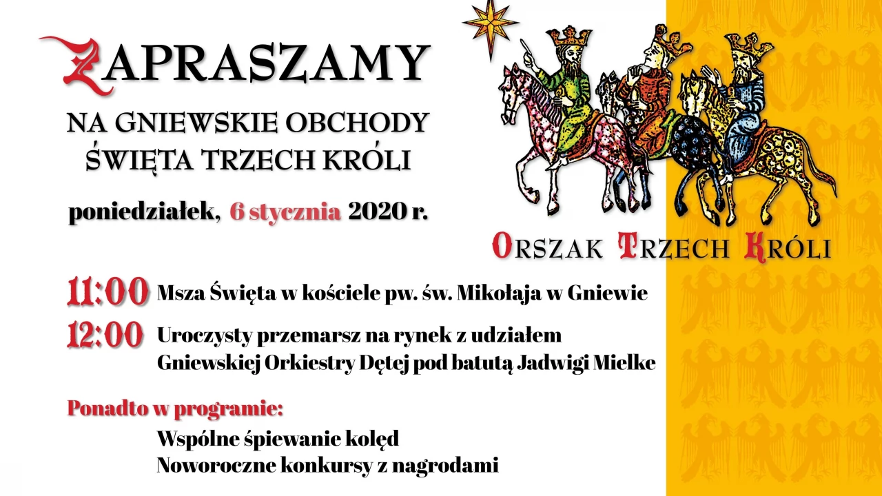 Trzej królowie w Gniewie