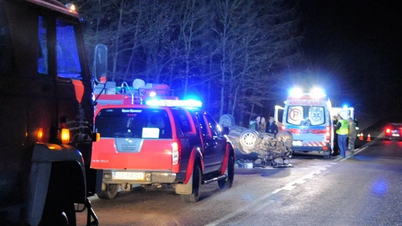 Trzy wypadki drogowe jednego dnia