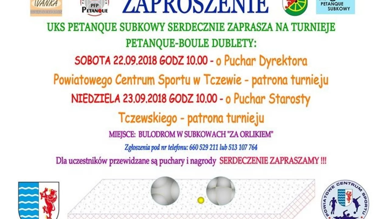 Turniej Petanque Subkowy